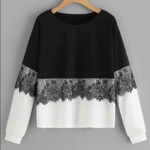 Lace Pullover